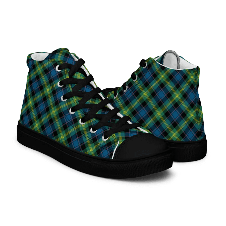 Watson Tartan Men's High Top Shoes product image (7)