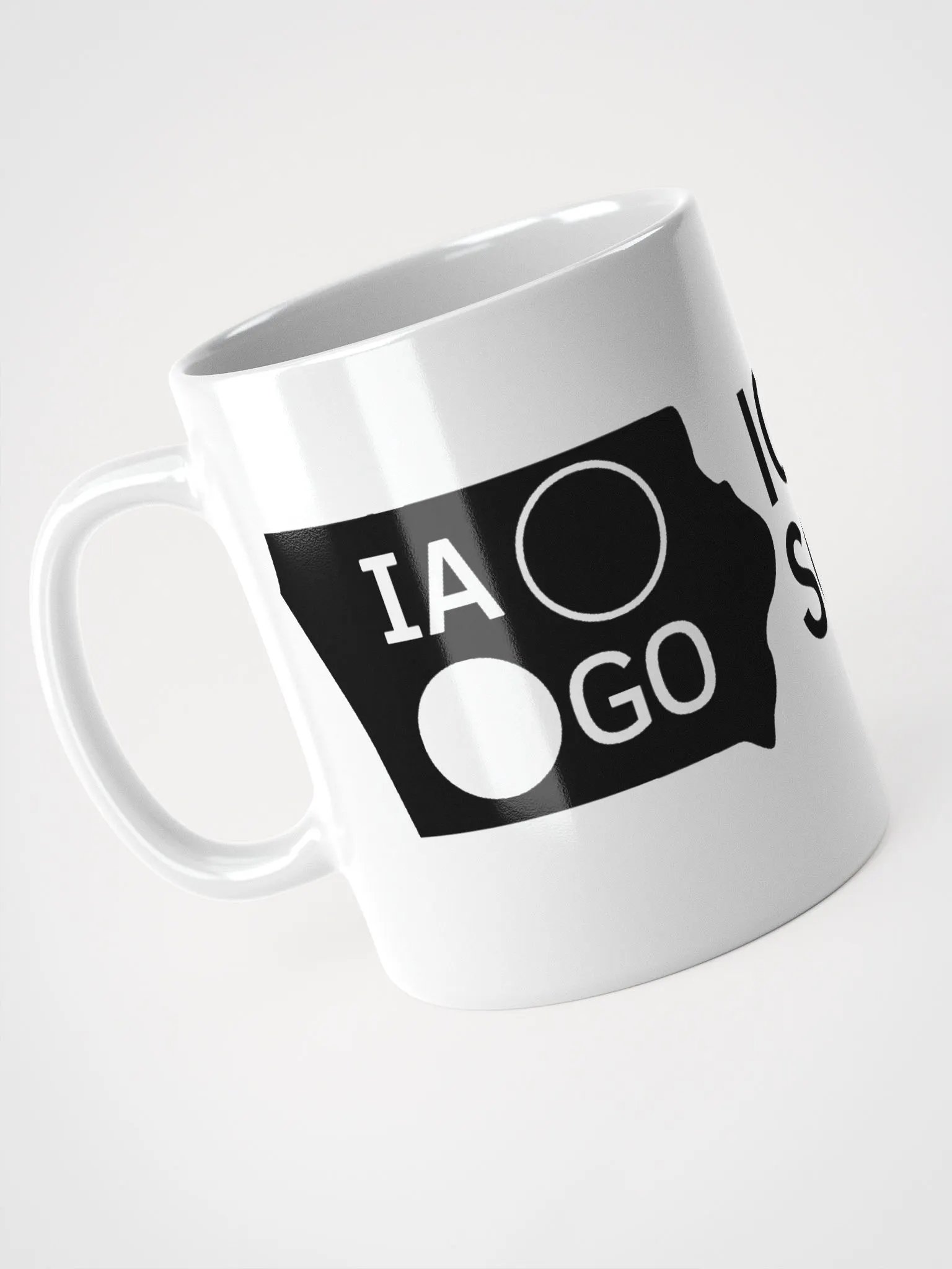 Iowa Go Society White Mug product image (7)
