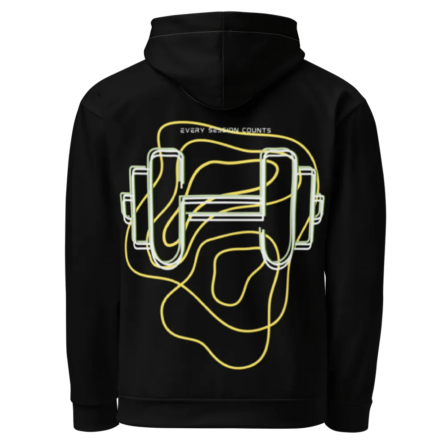 WorkOut: Backprint Unisex Hoodie product image (5)
