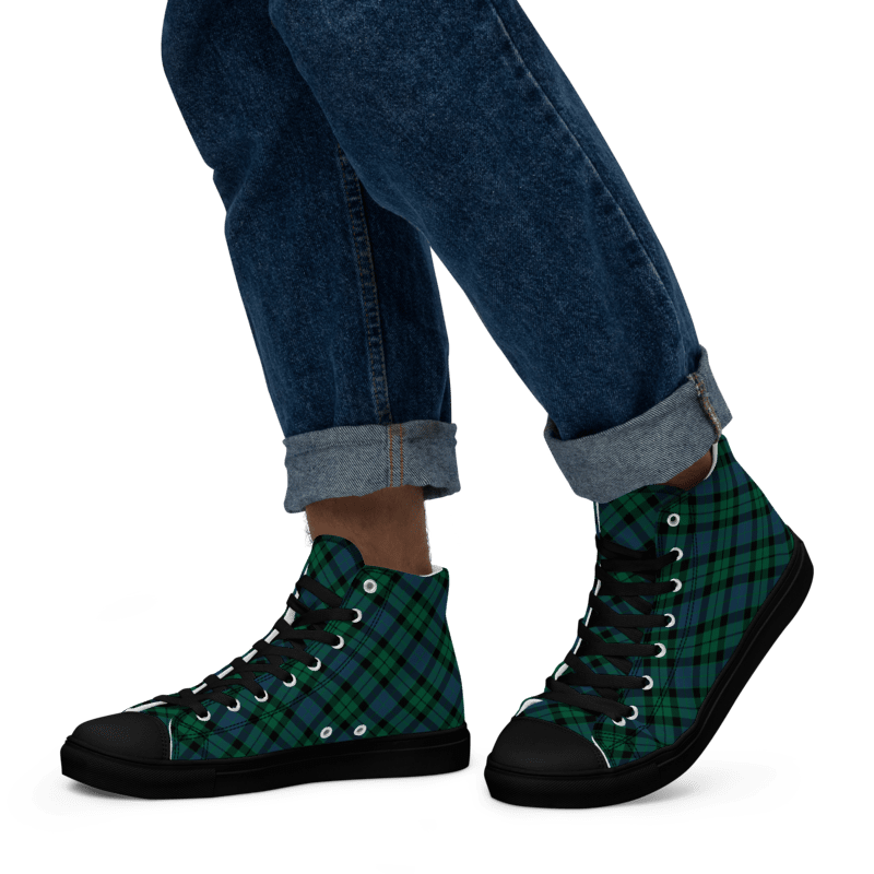 MacKay Tartan Men's High Top Shoes product image (5)