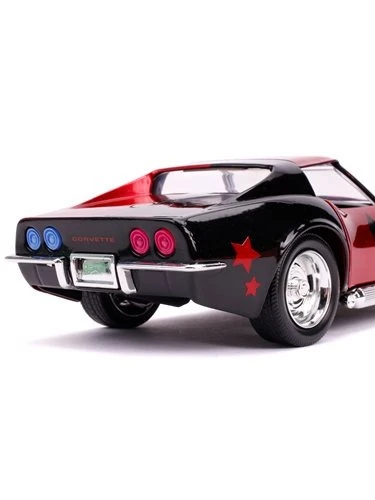 Harley Quinn 1969 Chevy Corvette Stingray The New 52 1:24 Scale Die-Cast Metal Vehicle - Jada Toys product image (8)