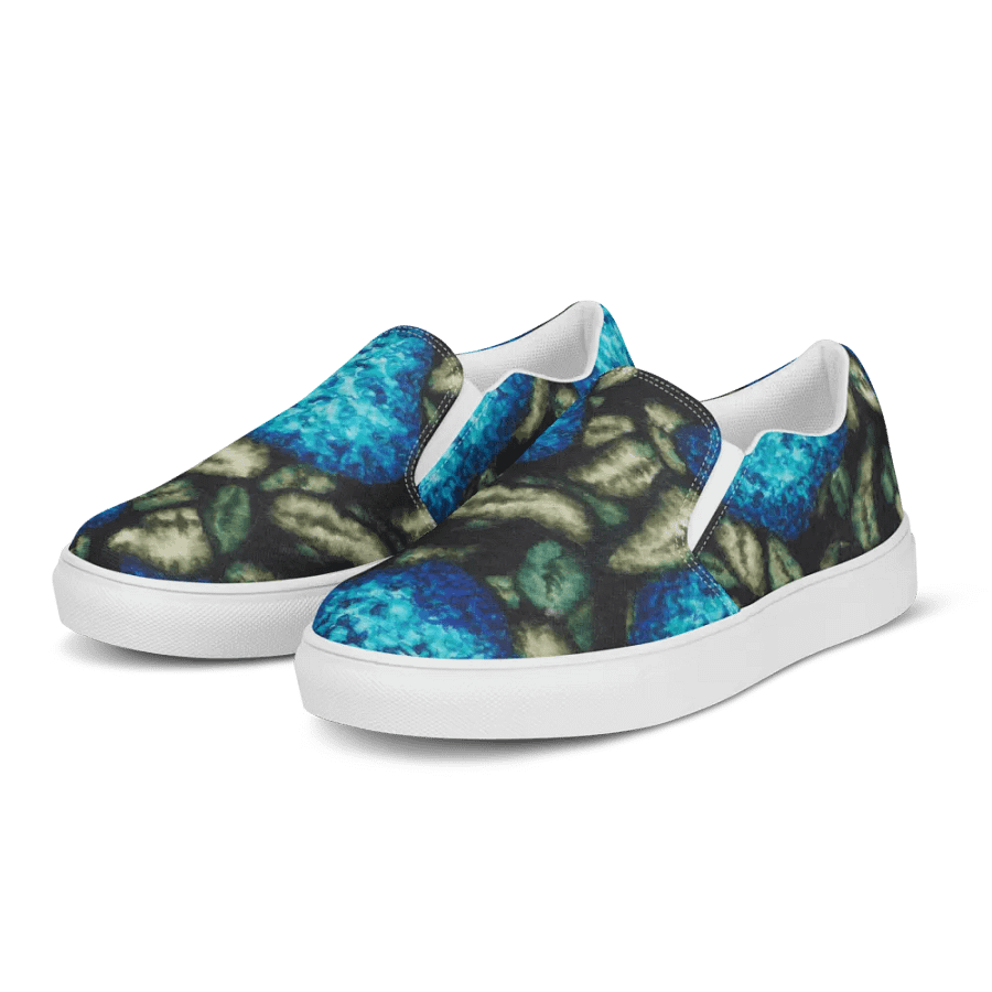 HYDRANGEAS IV women's slip-on canvas shoes product image (3)
