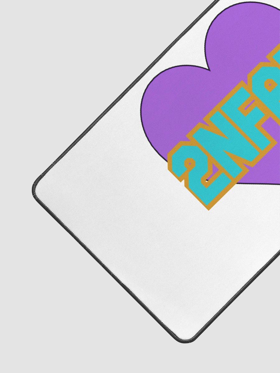 2NFAM Heart Desk Mat (White) product image (3)