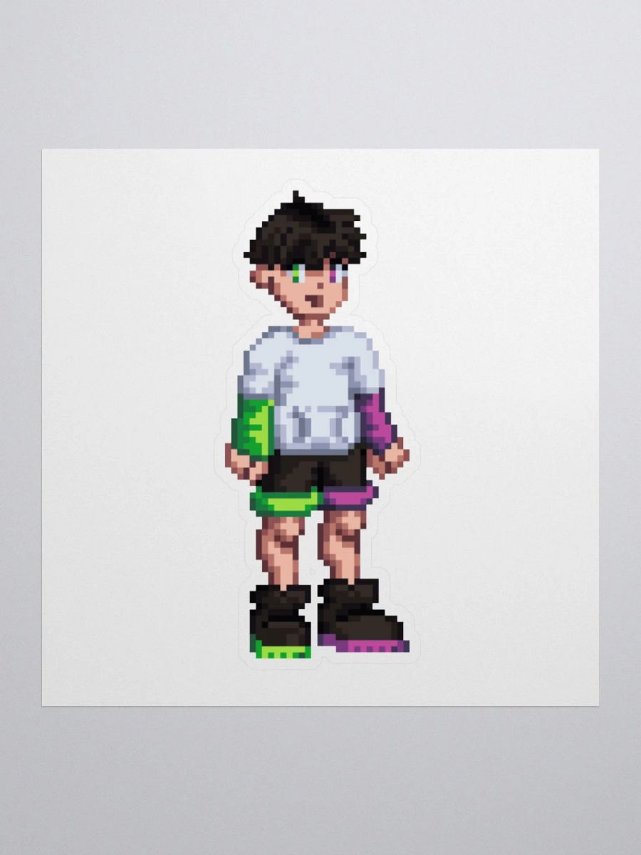 CapyR Pixel sticker product image (1)