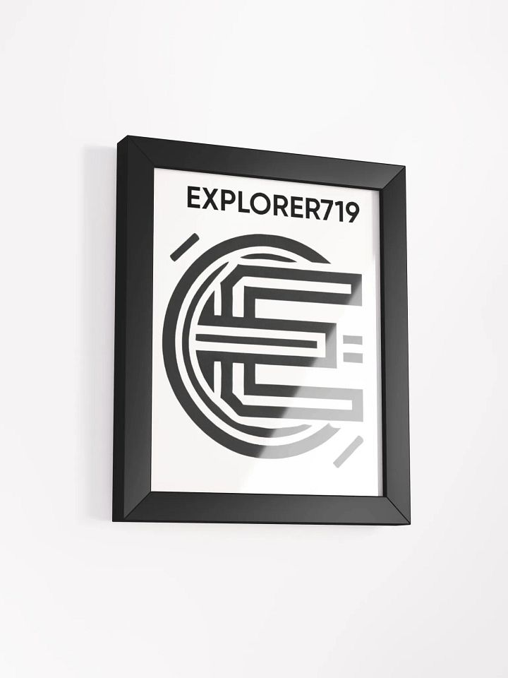 Explorer719 Poster con Cornice product image (2)