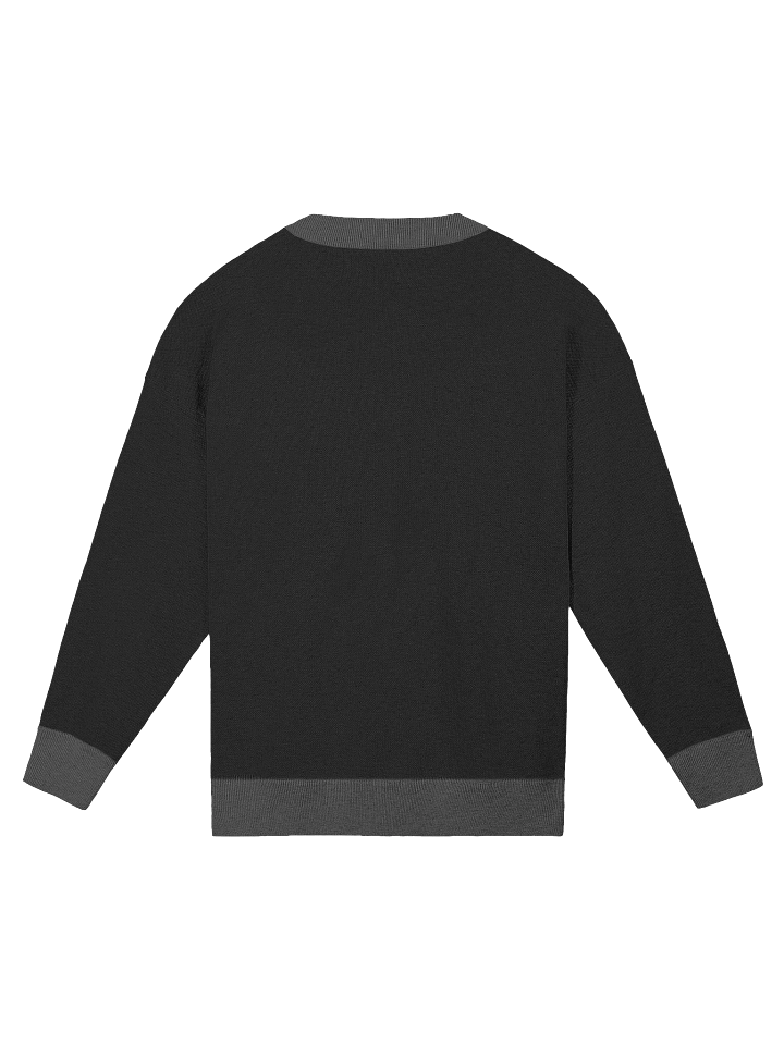 Trick or Treat Relaxed Jacquard Sweater – Halloween Knit Pullover with Jack-o’-Lantern Faces product image (9)