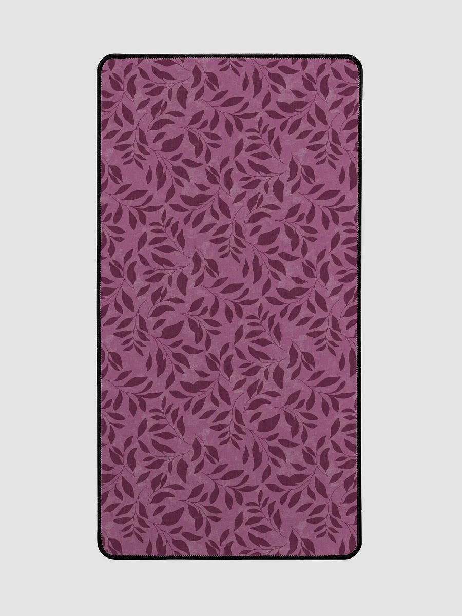Midnight Foliage Magenta Desk Mat product image (2)