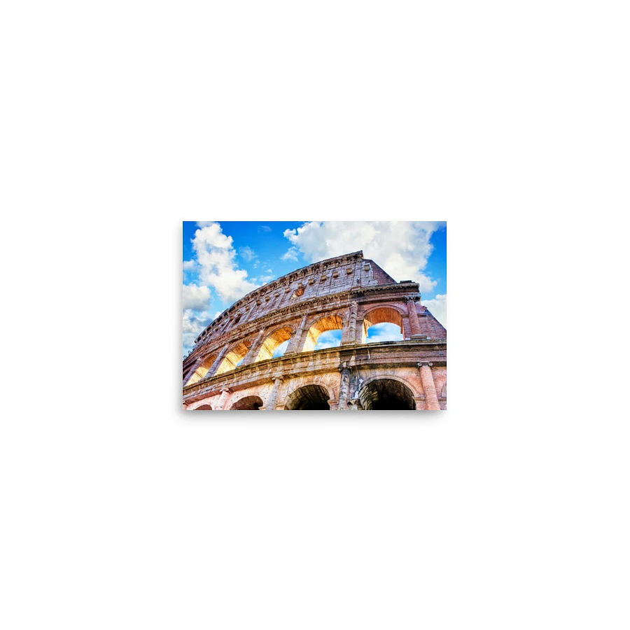 Colosseum Ruins - Rome Matte Poster product image (1)