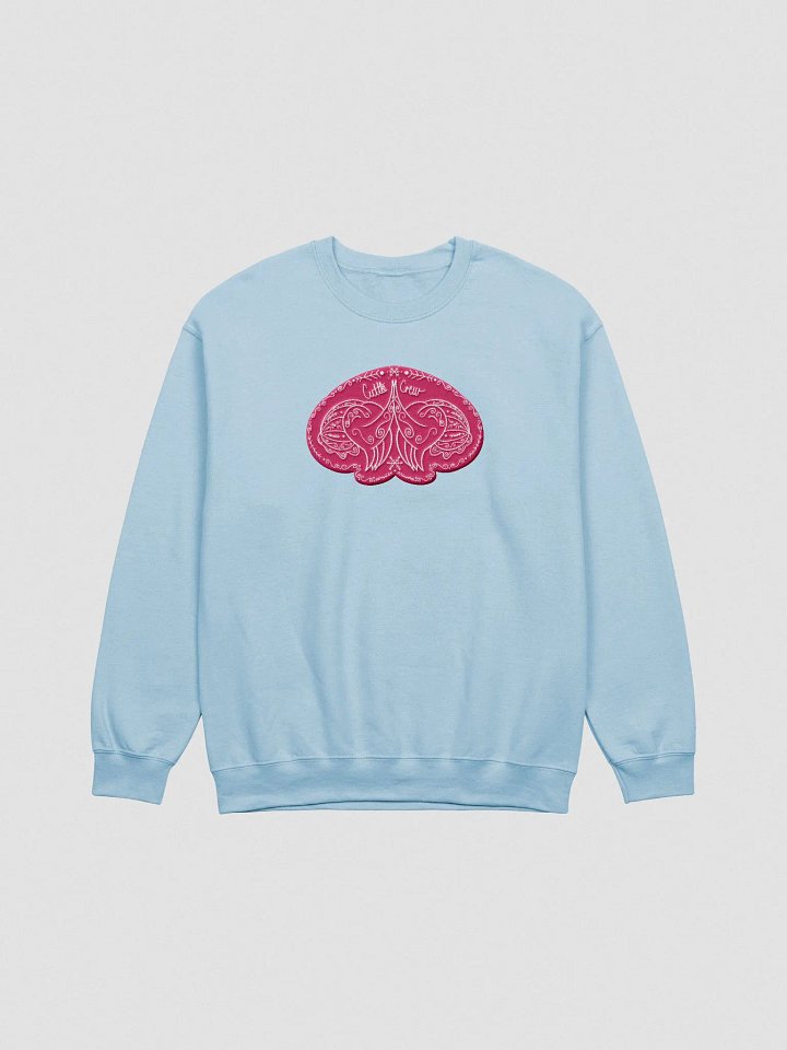 Pink Gingerbread Cuttle Crew- Embroidered Crewneck Sweatshirt product image (2)