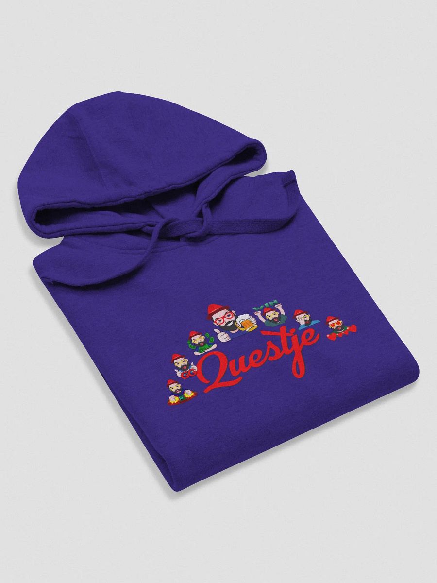 Questje Premium Hoodie emotes big logo product image (64)