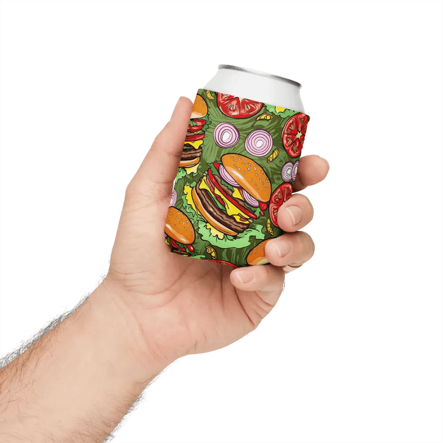 Hamburger BBQ Bliss Hawaiian Koozie product image (5)