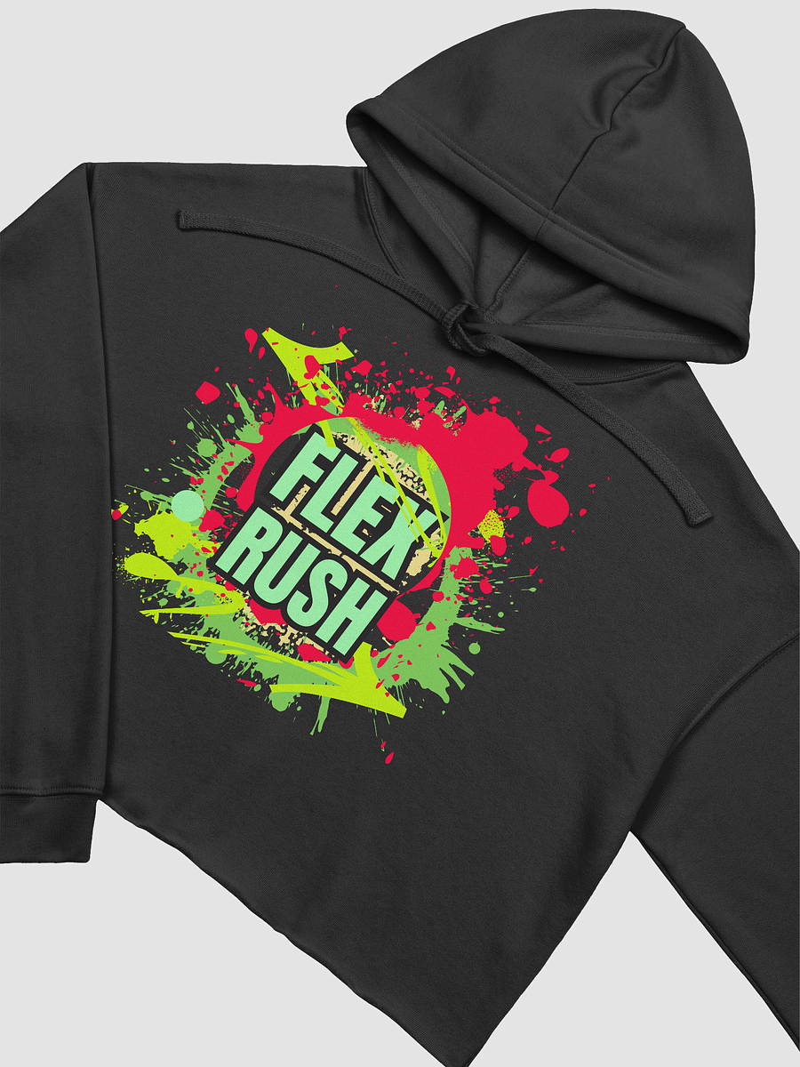 FLEX RUSH Bold Crop Hoodie product image (18)