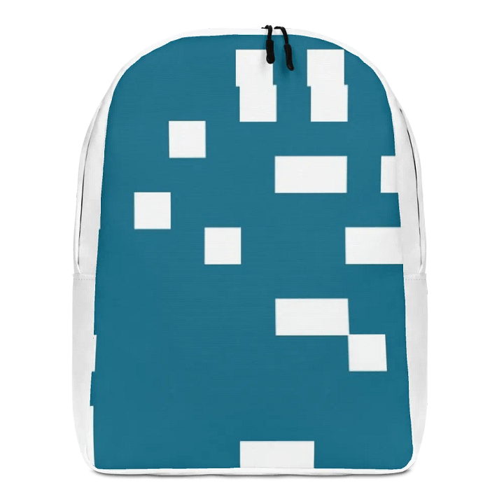 Pattern Art 2 Abstract Blue Backpack product image (1)