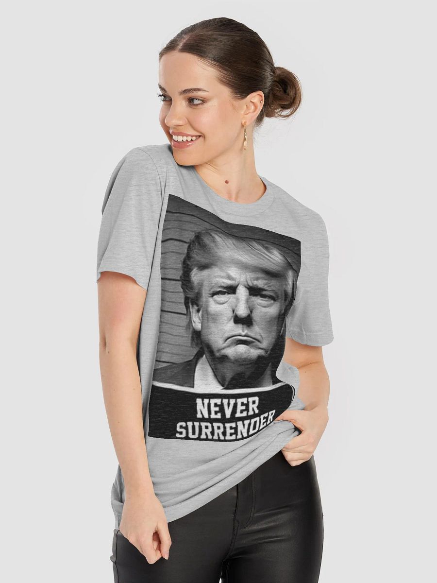 NEVER SURRENDER Bella+Canvas Supersoft T-Shirt product image (3)