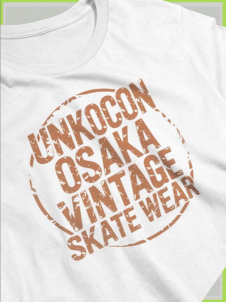 Vintage T-Shirt | Osaka Graphic Tee | Unisex Grunge Skate Wear T-Shirt product image (2)