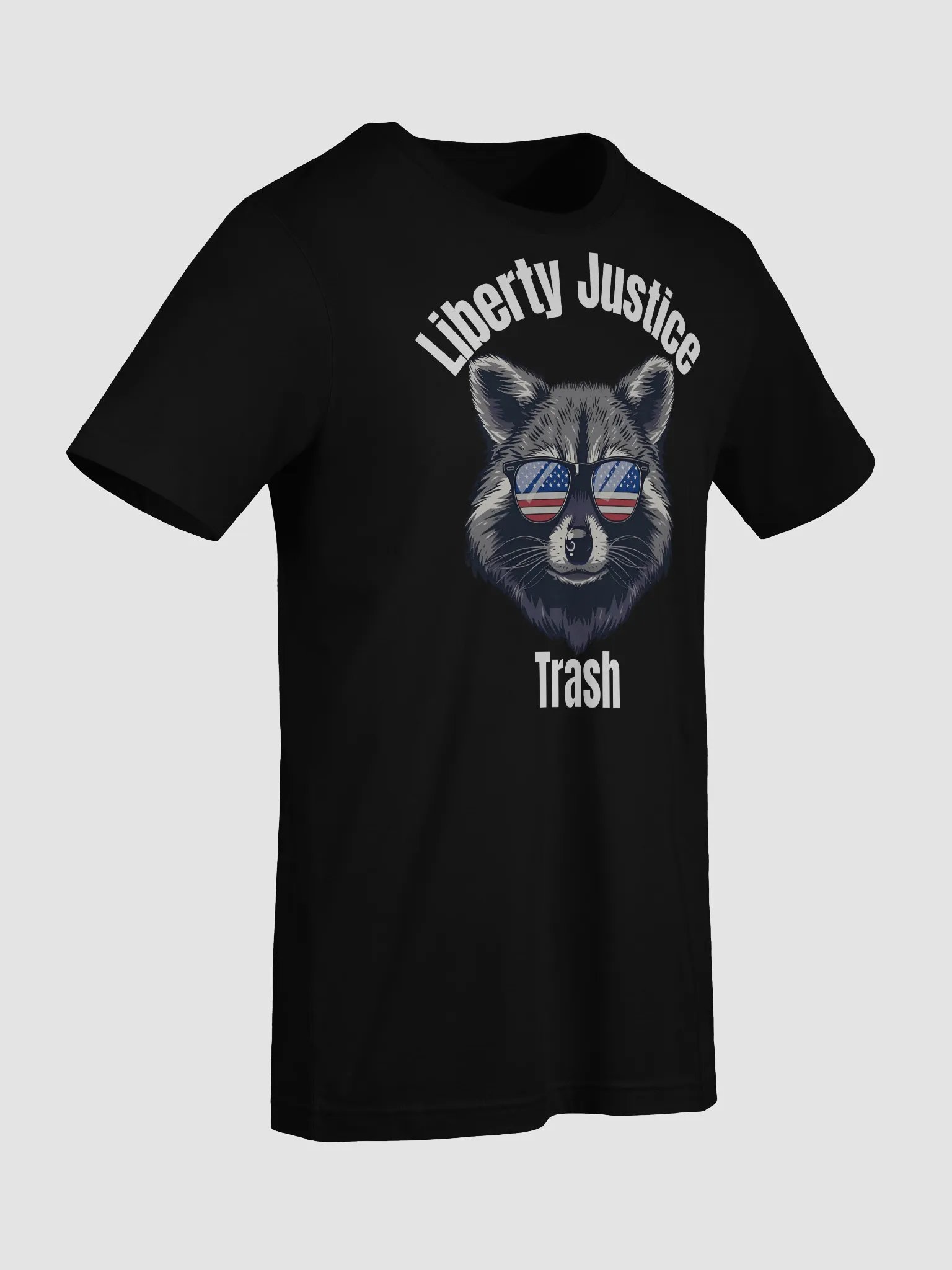Liberty Justice Trash Funny Patriotic Raccoon product image (10)