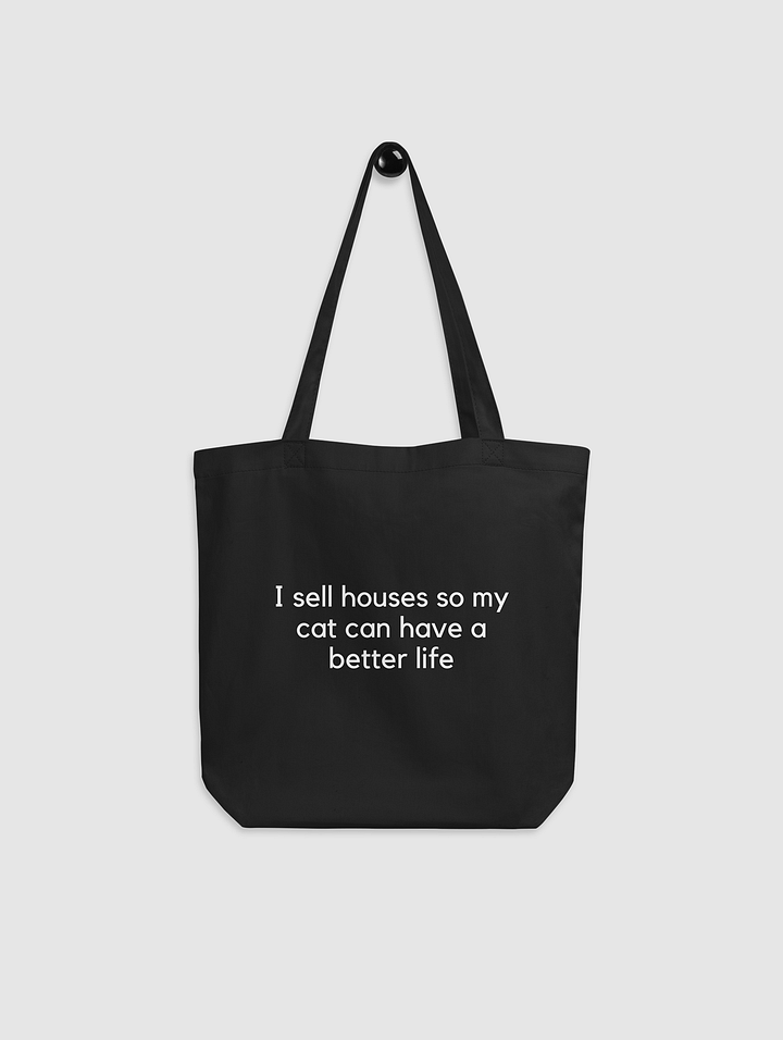 Tote Bag - I sell houses (cat) product image (2)