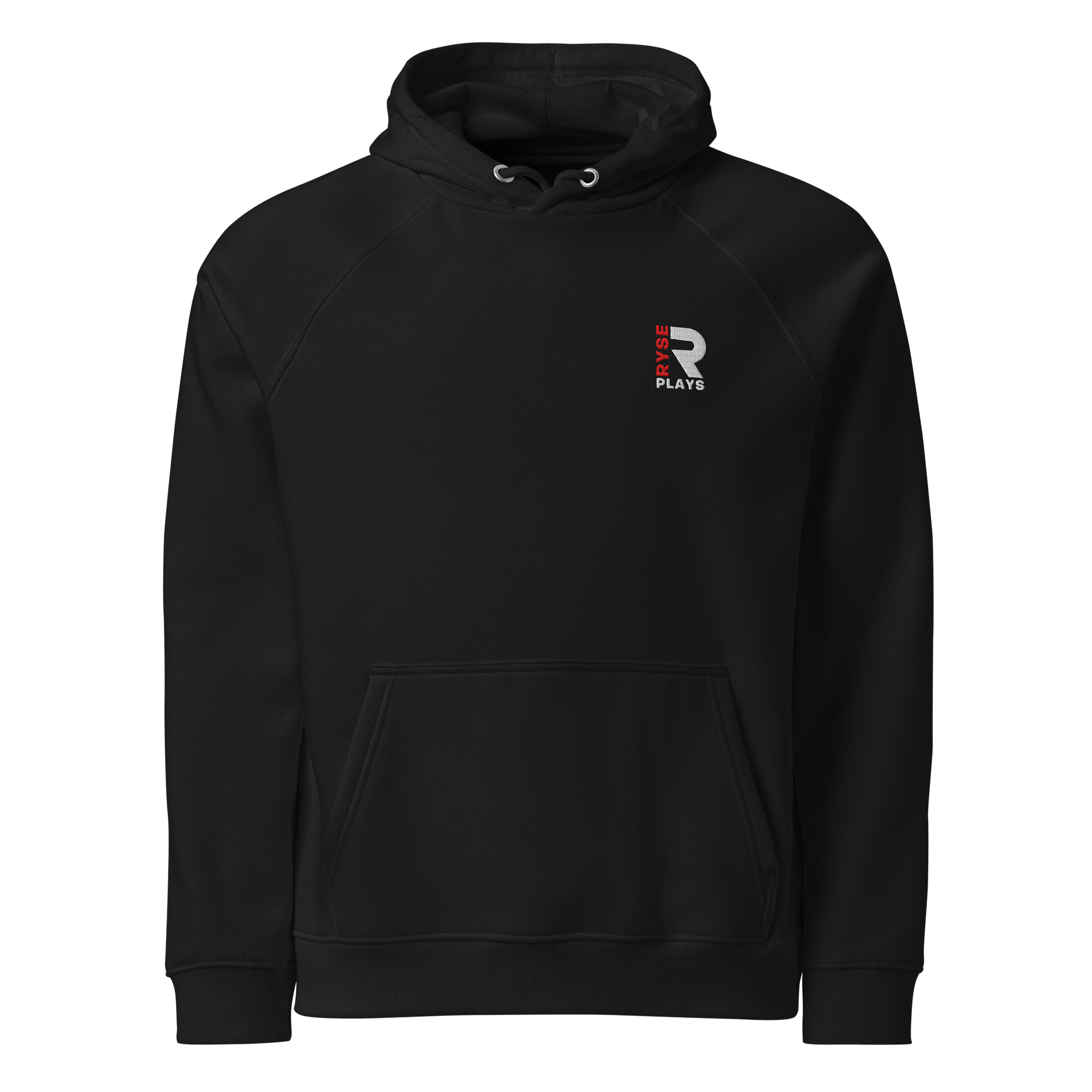 Ryse Plays: Hoodie Embroided (White & Red Logo) product image (1)