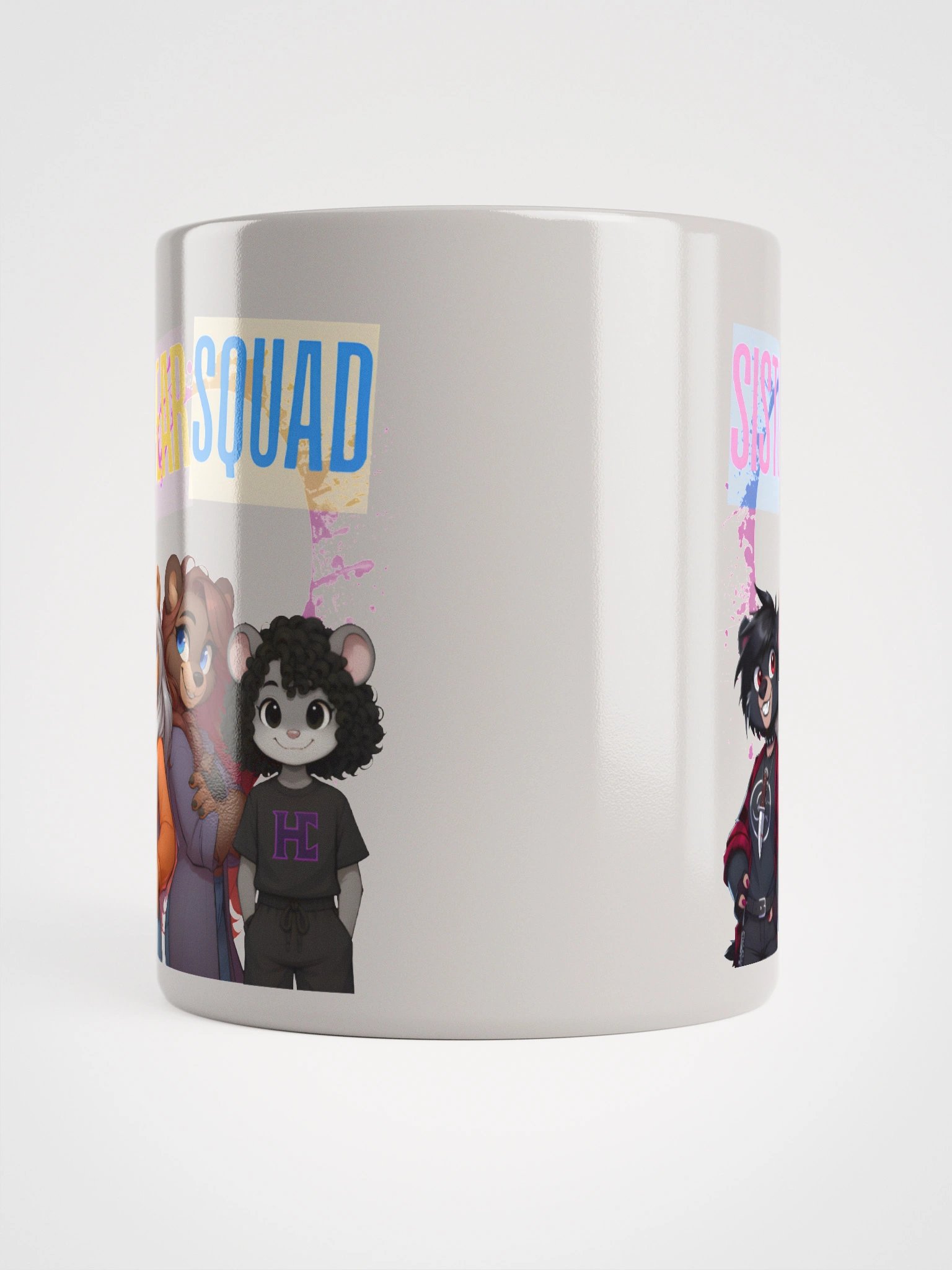 Sister Bear Squad White Glossy Mug product image (16)