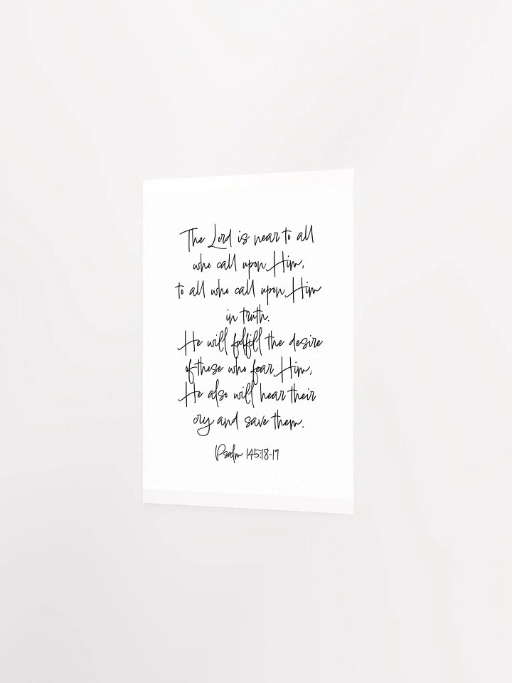 The Lord is Near - Print product image (2)