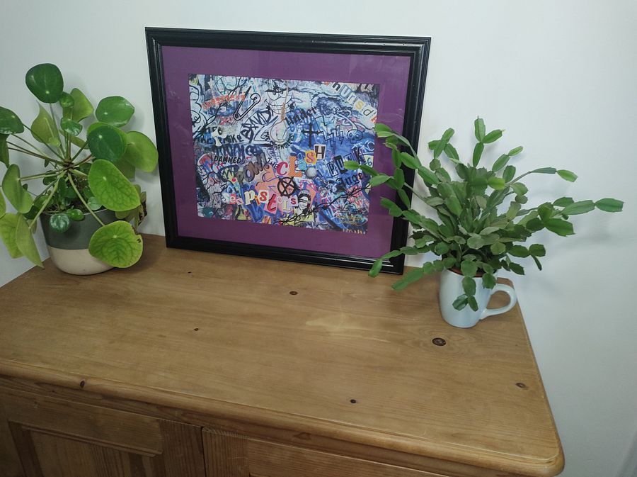 Punk Inspired Digital Art Print (size varies so please check listing details) product image (2)