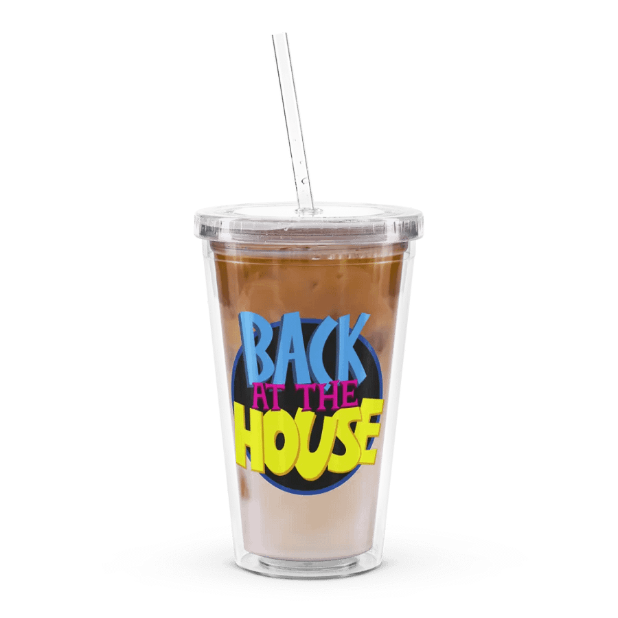 Back at the House Plastic Tumbler (Doubled-Walled) product image (4)