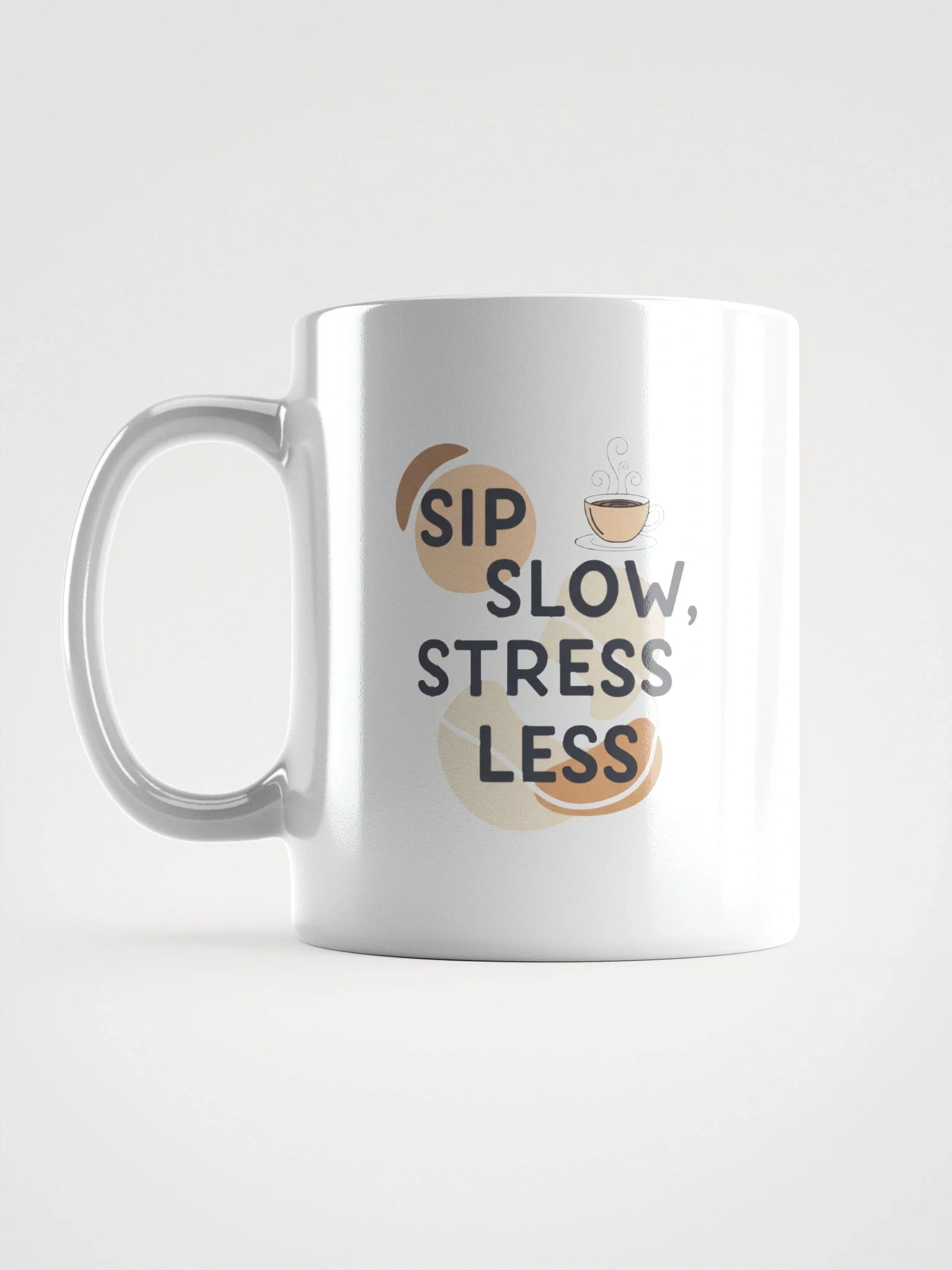 Sip Slow Stress Less Mug – Relaxing Coffee & Tea Cup for Mindfulness & Stress Relief product image (1)