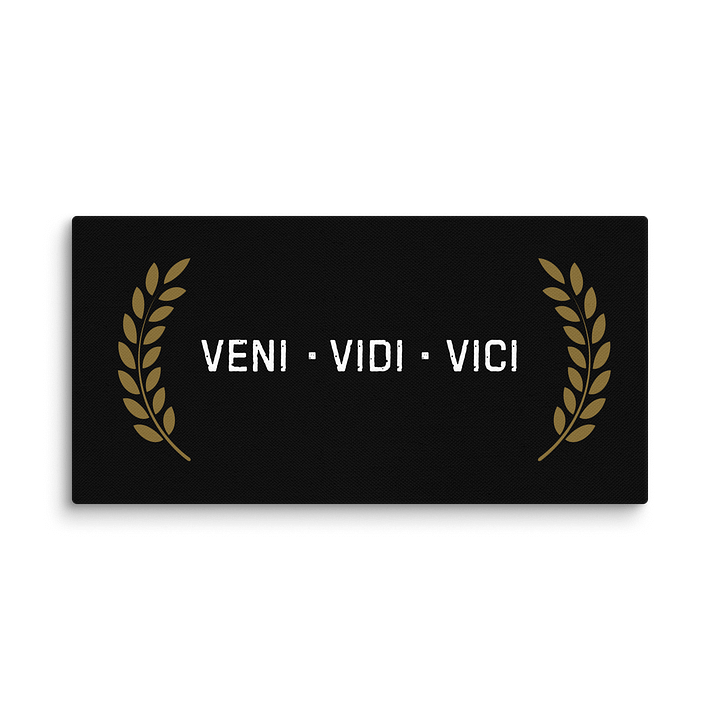 Veni Vidi Vici - Canvas product image (1)