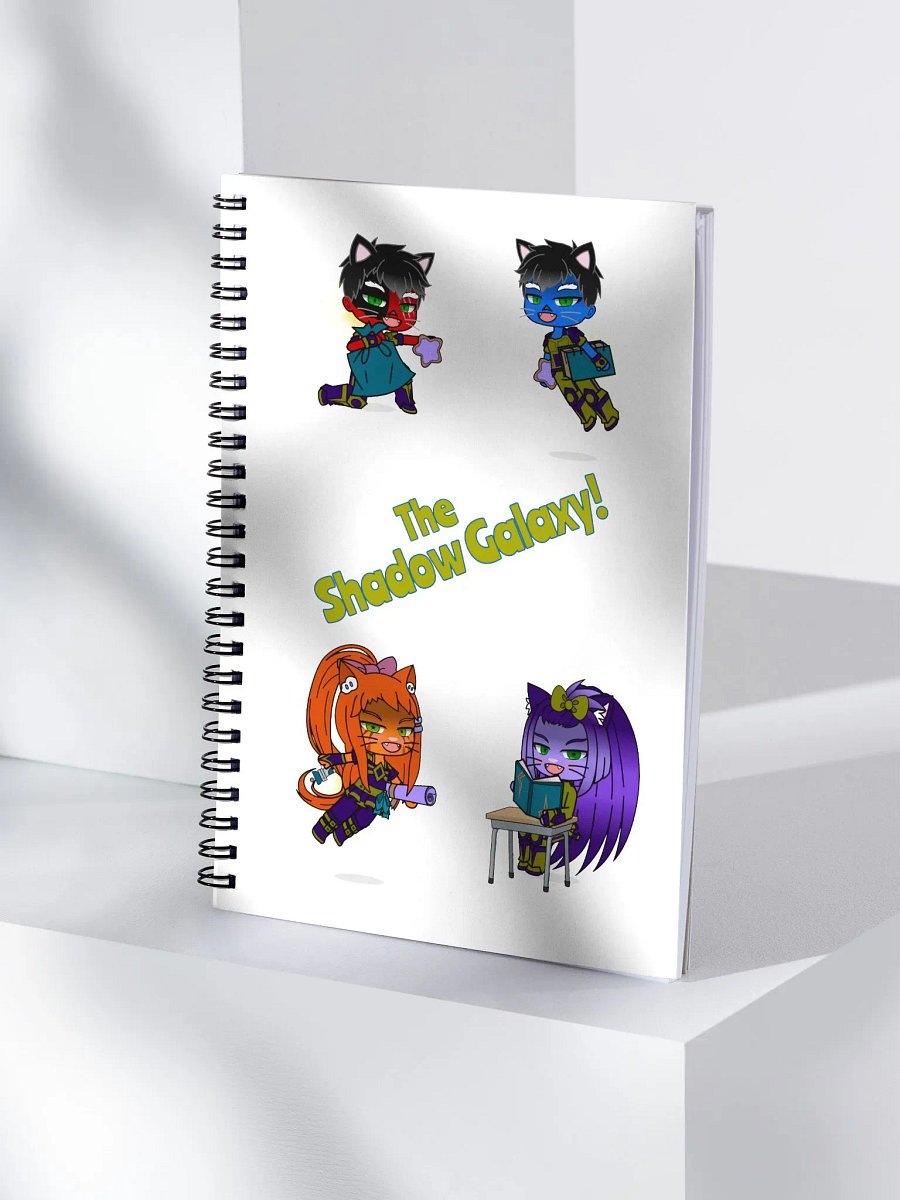 The Shadow Galaxy (Cosmic Cats) Notebook product image (4)