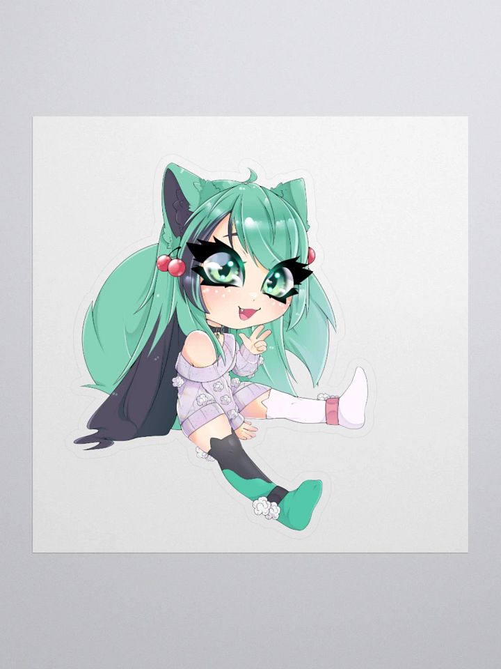 Mintzey Moon Full Body Chibi (Sweater) Sticker product image (1)