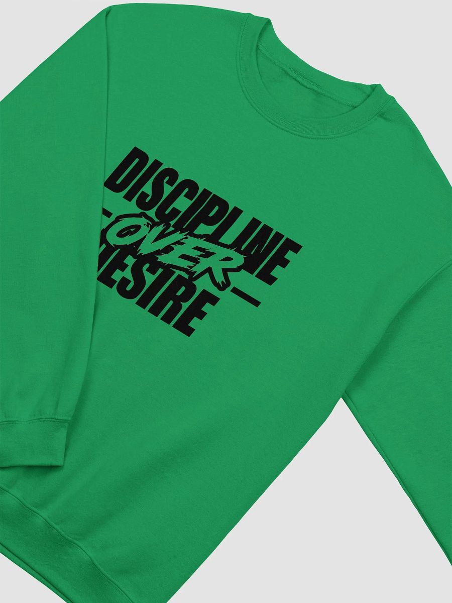 Discipline OVER Desire Black Font Sweatshirt product image (11)
