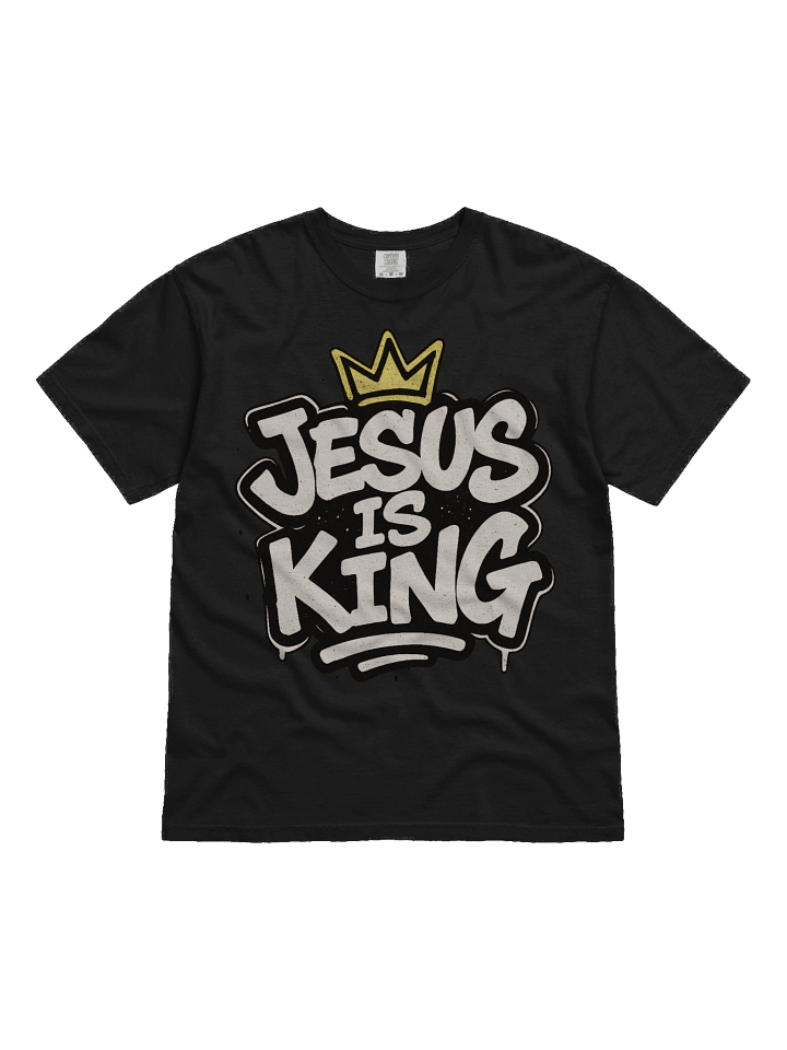 JESUS IS KING | Comfort Colors Heavyweight Tee product image (6)