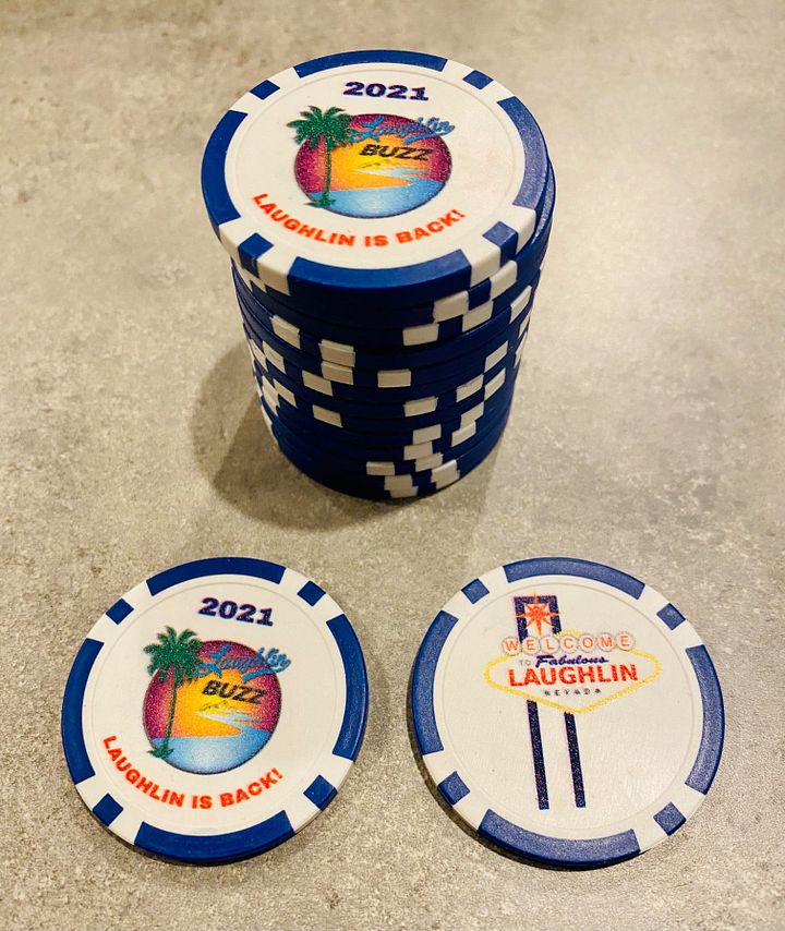 2021 Laughlin Buzz Poker Chip product image (1)