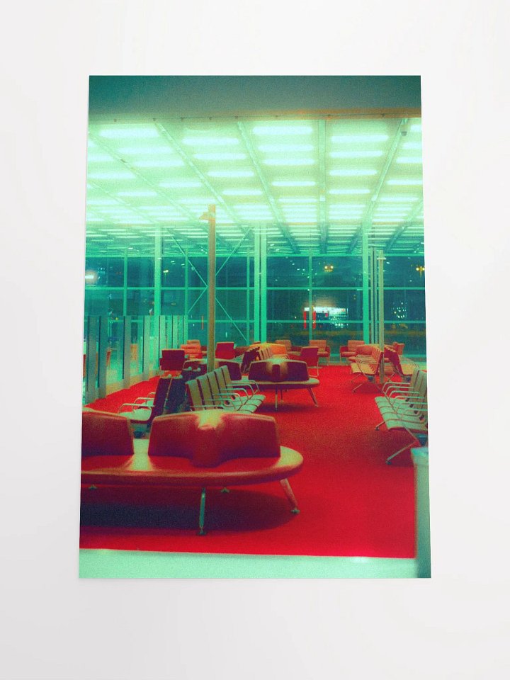 6AM at Charles de Gaulle | Matte Print product image (2)