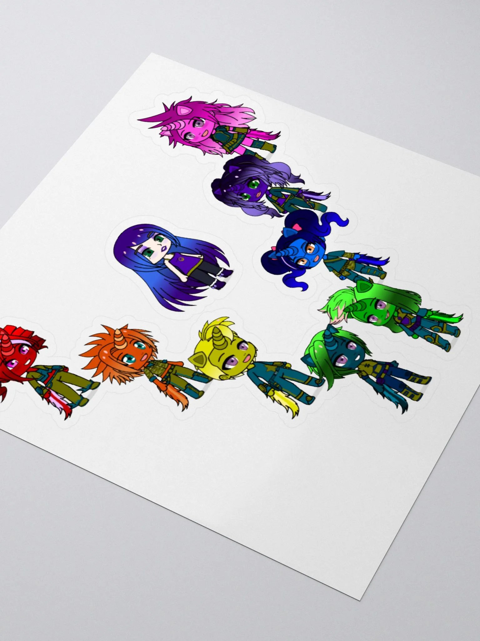 The Shadow Unicorns Stickers product image (3)