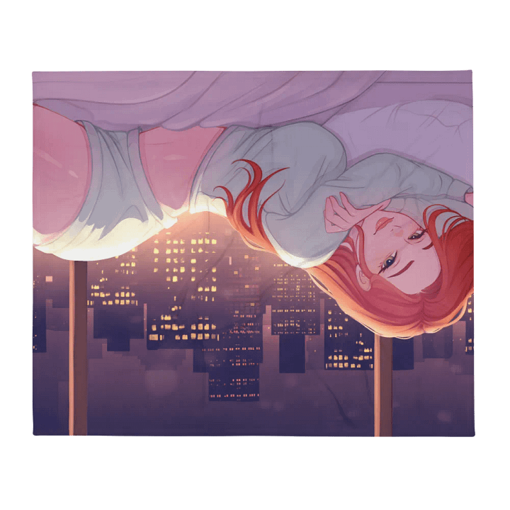 Cuddly Cityscape Throw Blanket product image (1)