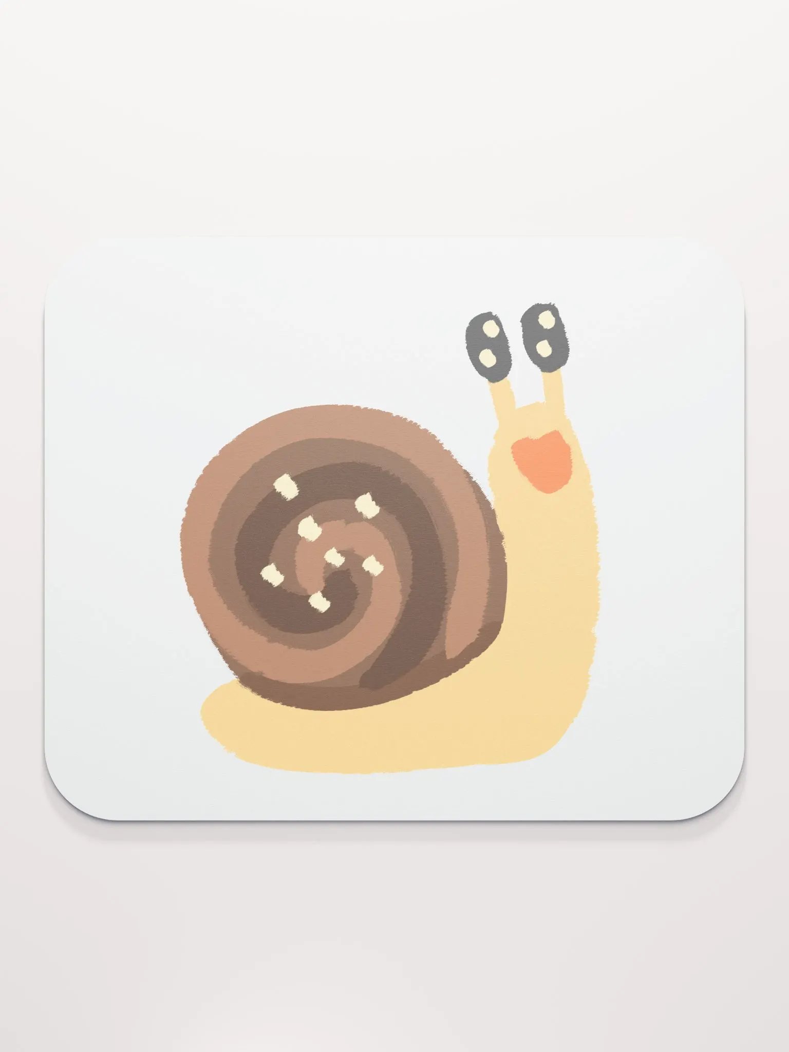 Silly Snail \ small mouse pad product image (2)