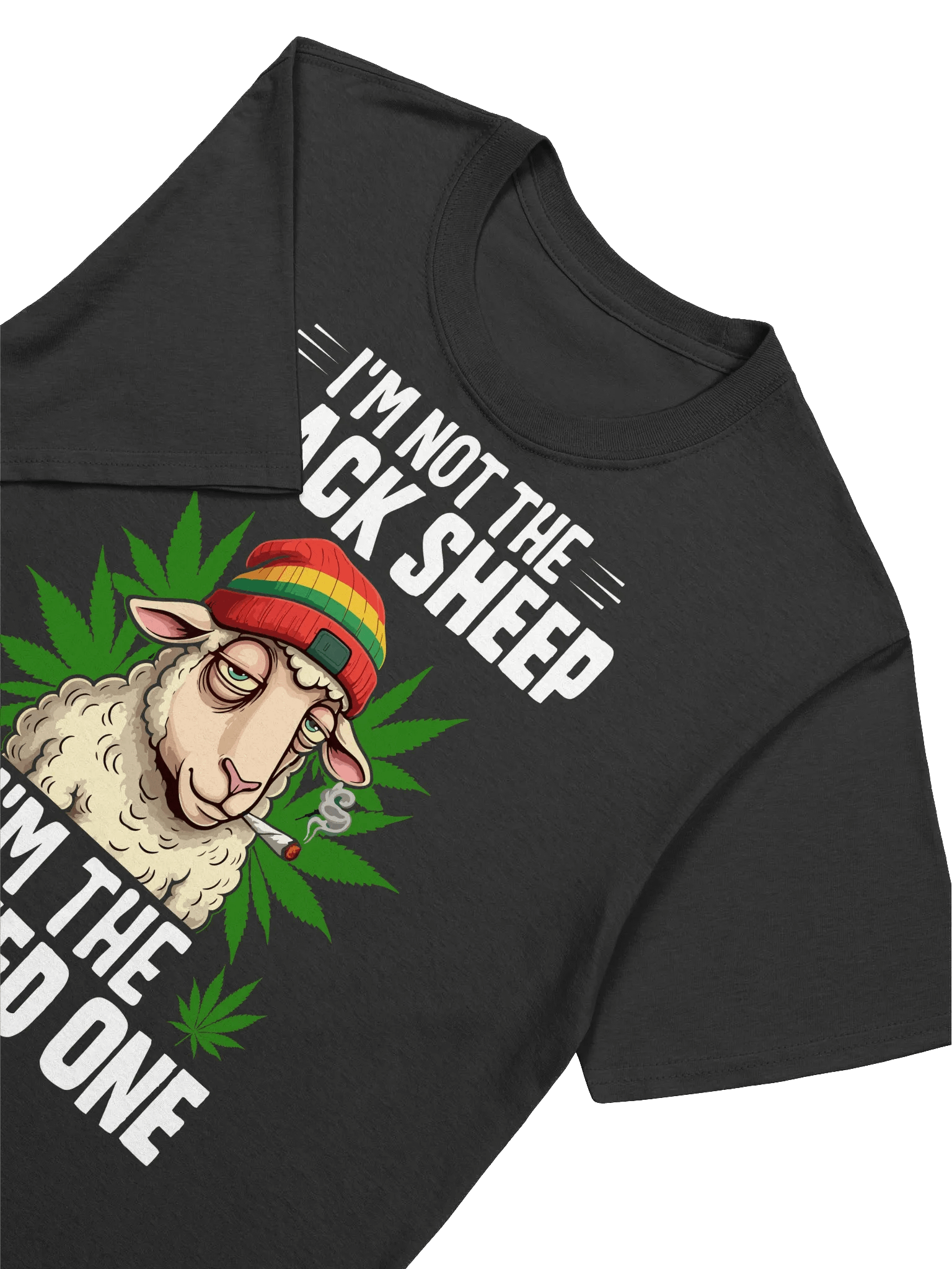 420 Weed - I'm Not the Black Sheep I'm the Stoned One T-Shirt product image (19)