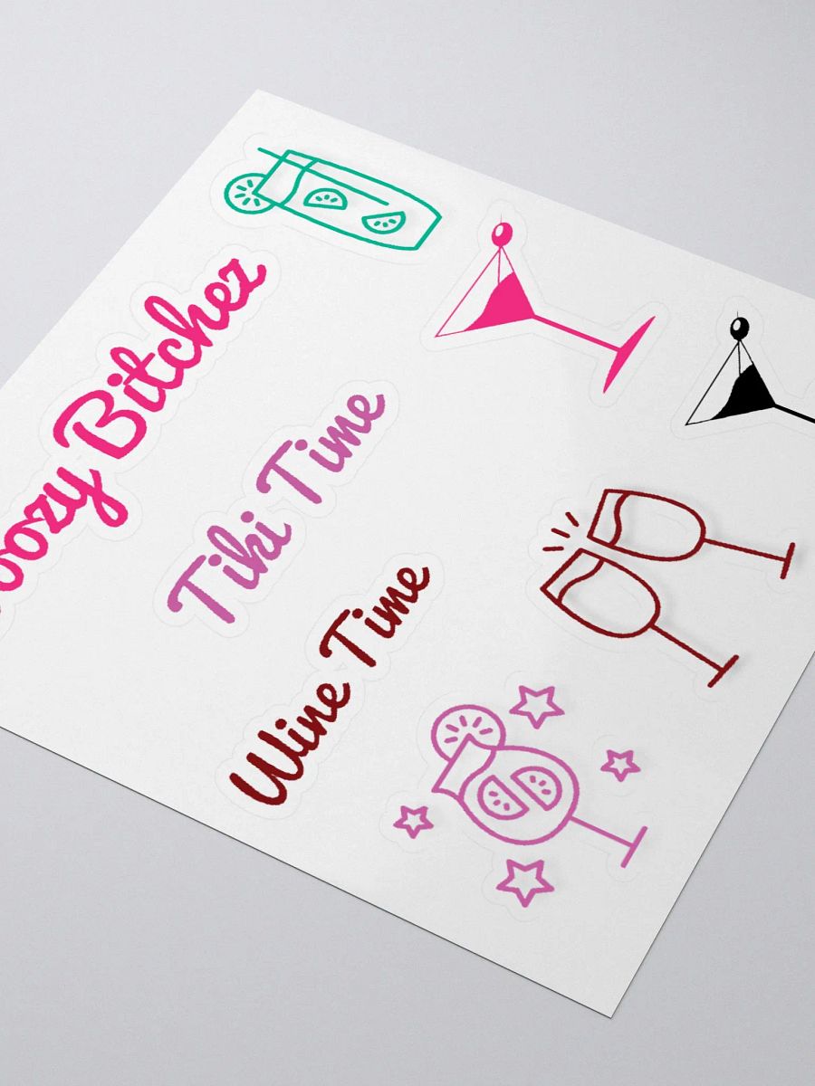 Boozy Bitchez Sticker Sheet (2) product image (3)