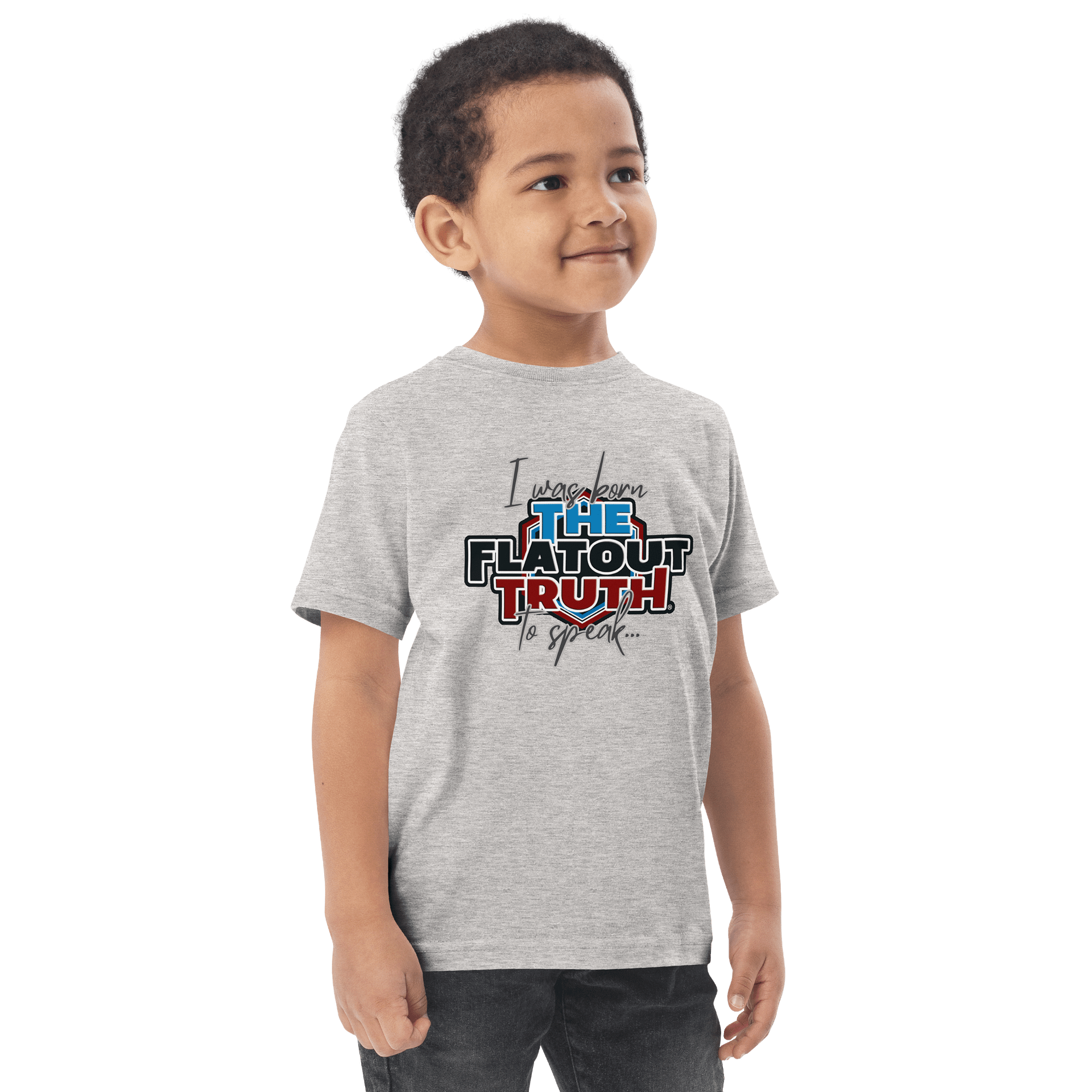 The Flat Out Truth Toddler Jersey Tee product image (6)