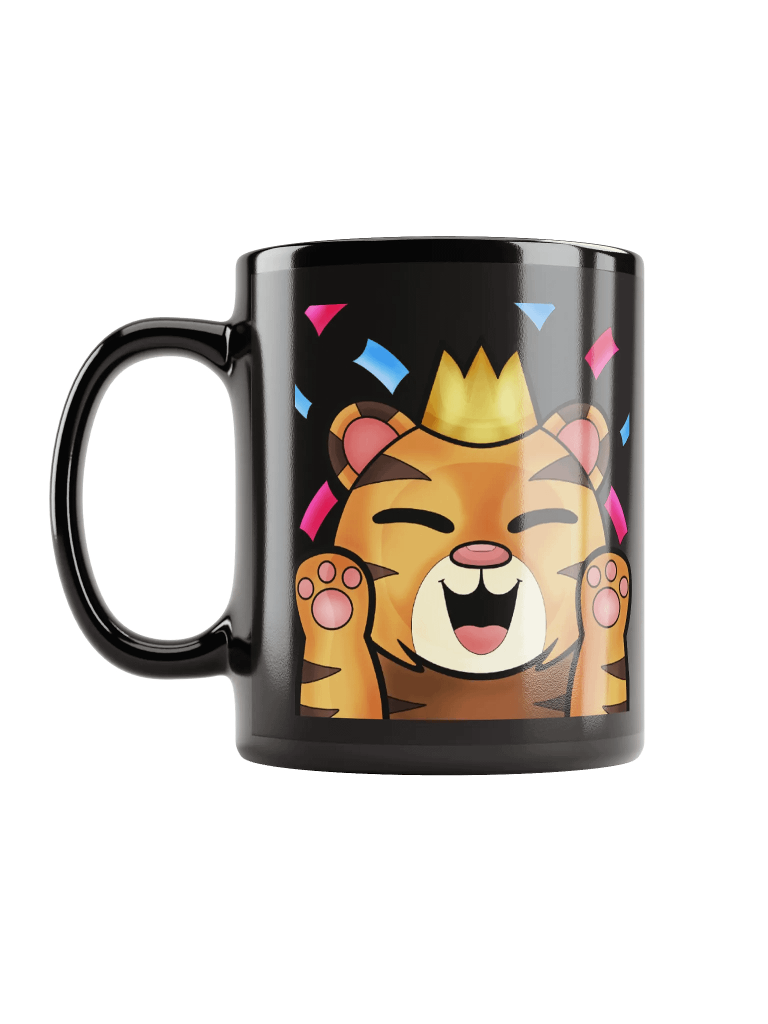 TheMafiaQueen Royal Tiger Hype Black Mug product image (9)