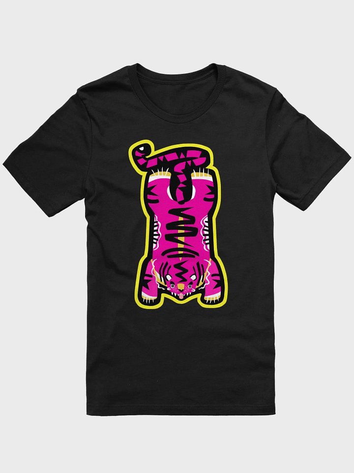 Pink and Yellow Electric Tiger - T-shirt product image (1)