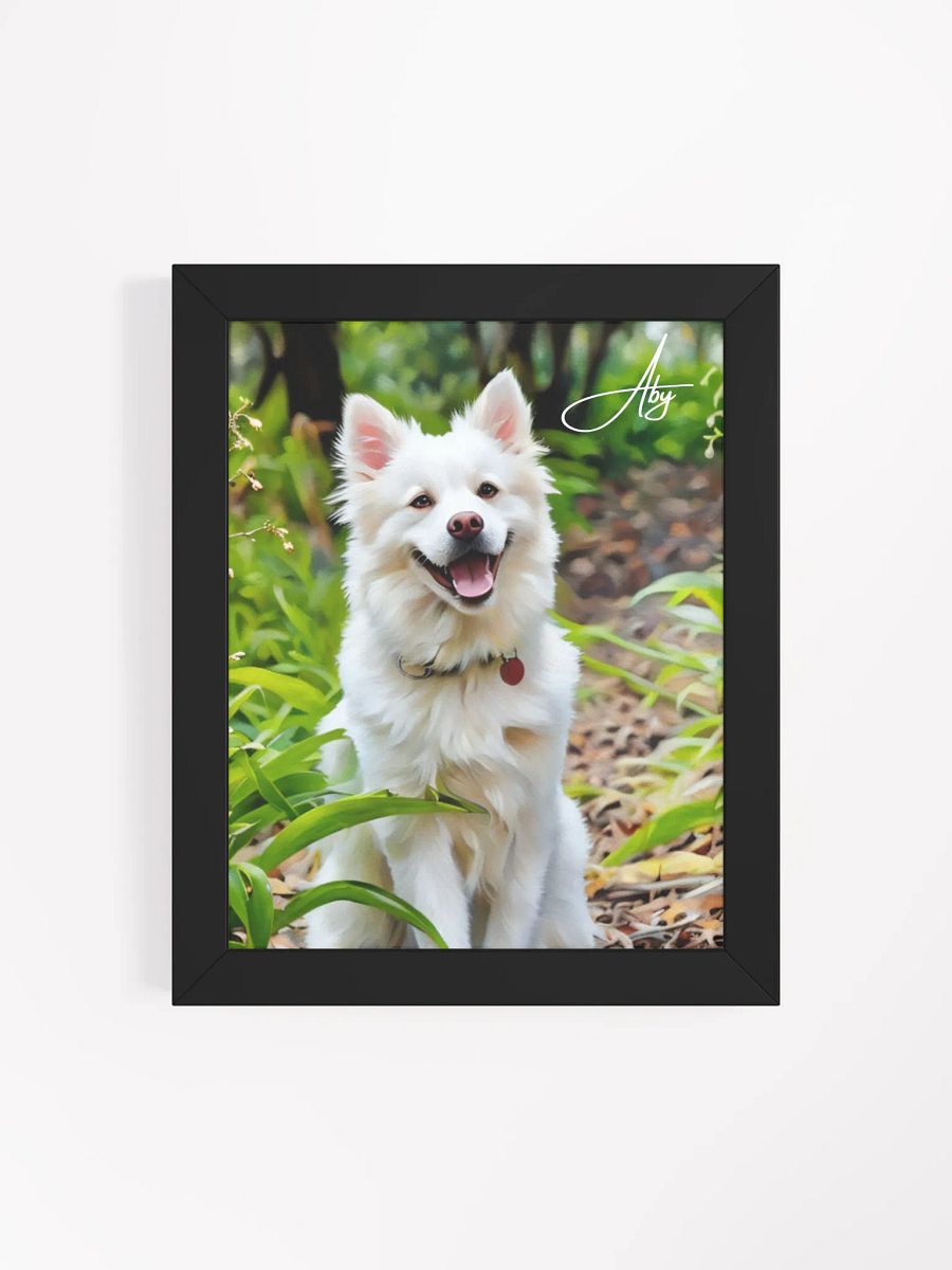 YOUR BEST FRIEND! / FRAMED HIGH-QUALITY MATTE POSTER / PERSONALIZED NAME / DIGITAL ART / ALL SIZES product image (62)