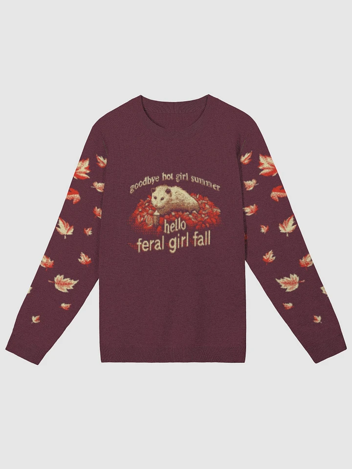 Feral Girl Fall Crewneck Sweater product image (1)