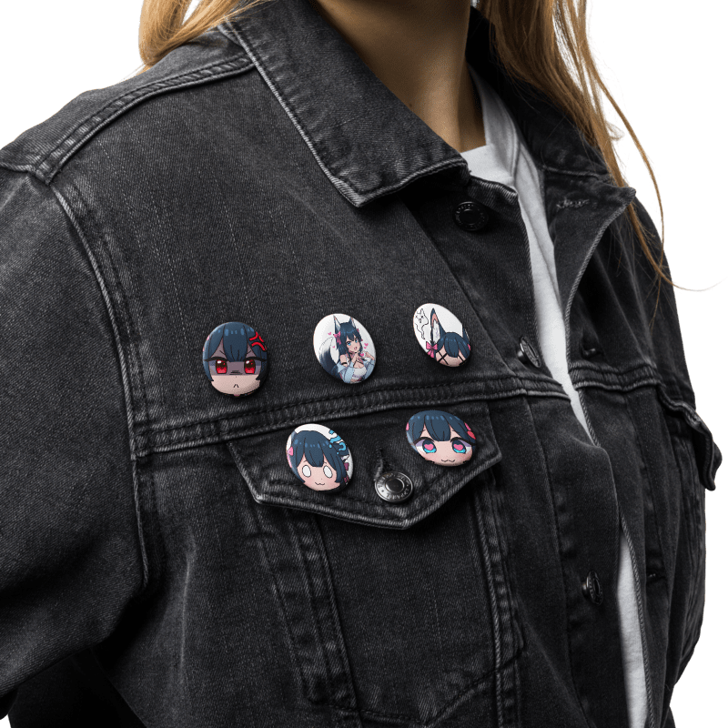 Blue Fox Badges - Pack 2 product image (4)