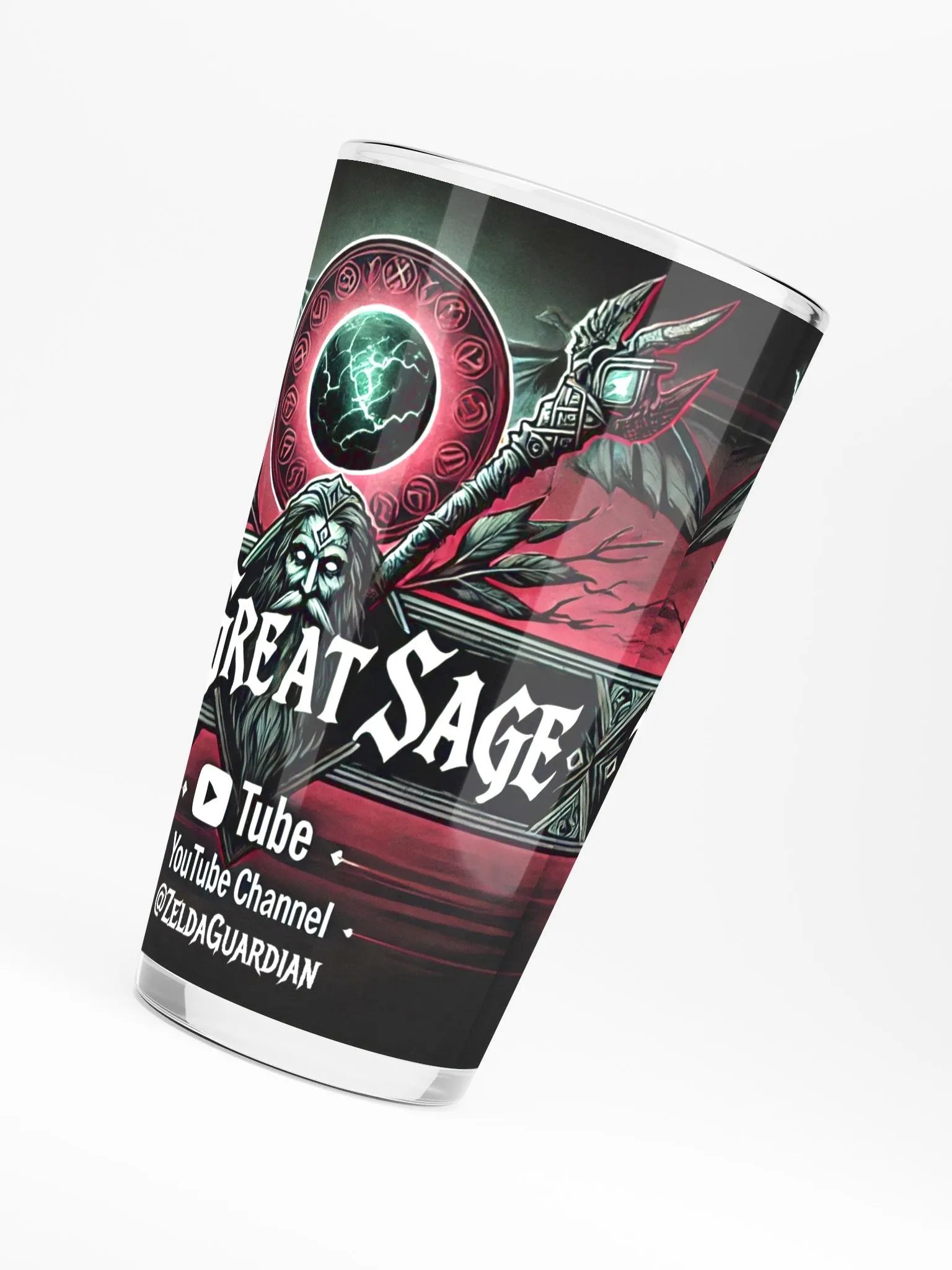 The Great Sage Shaker Pint Glass product image (6)