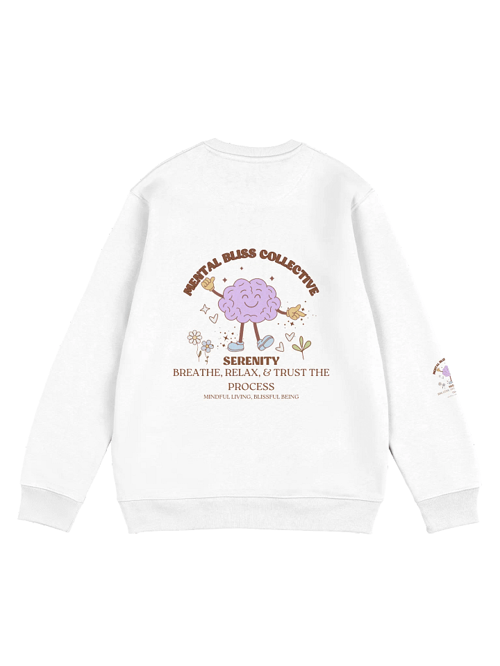 Serenity Serenity, Breathe, Relax, & Trust the Process - Eco Sweatshirt product image (2)