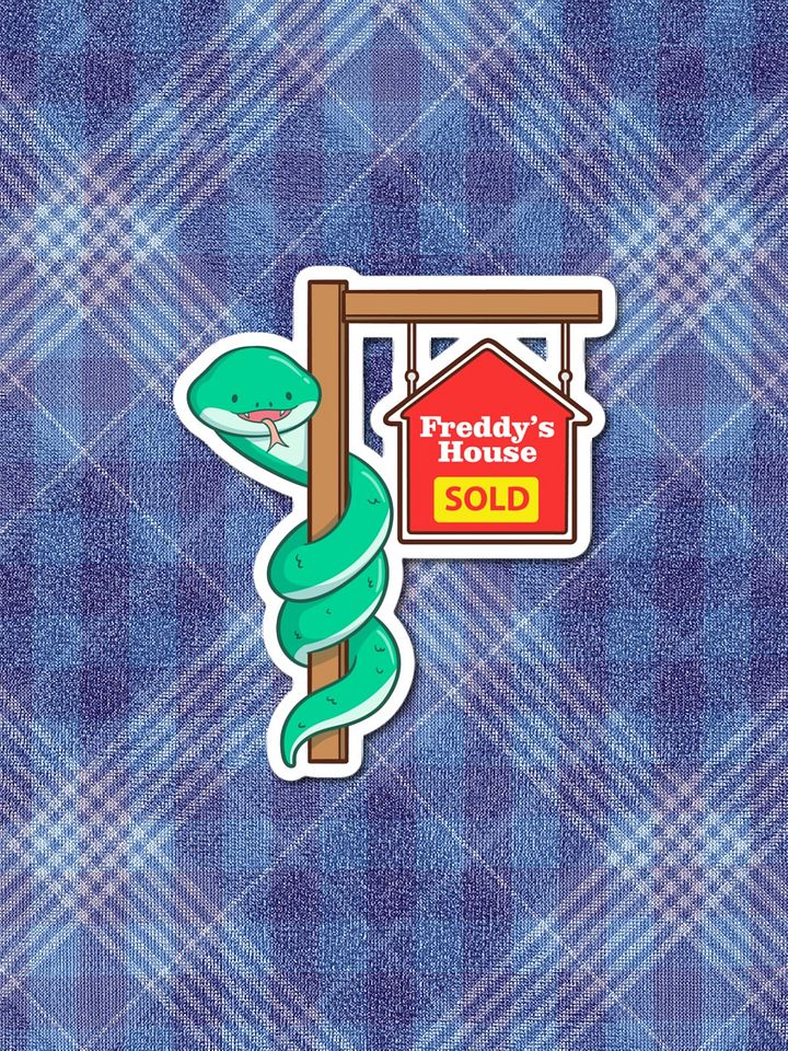 Sold House Sticker product image (1)