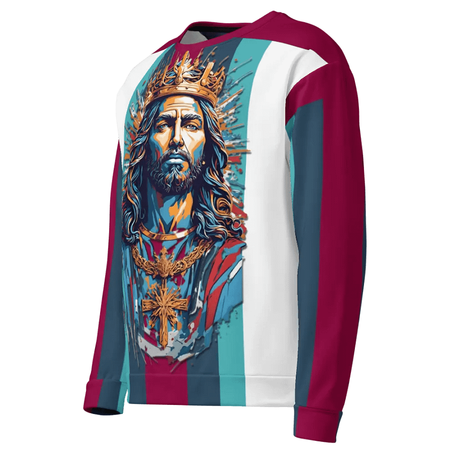 Royal Reign All-Over Print Sweatshirt product image (5)