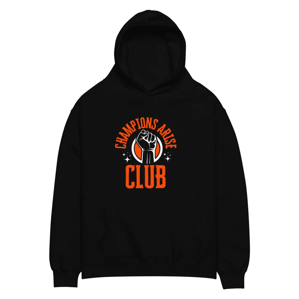 Orange Champions Arise Club Hoodie product image (3)